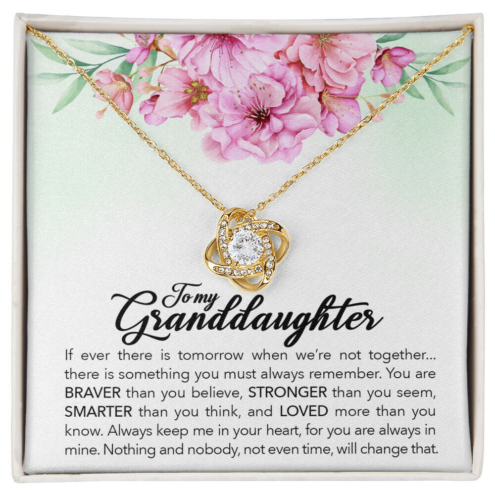 To My Granddaughter, Always Keep Me In Your Heart,