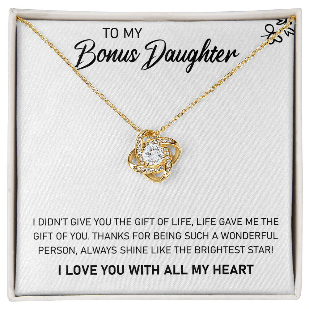 To My Bonus Daughter, Always Shine Like The Brightest Star