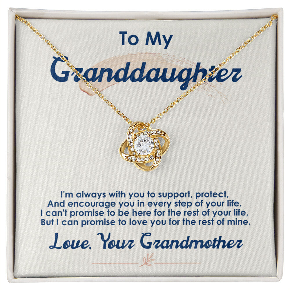 To My Granddaughter, I Love You For The Rest Of My Life
