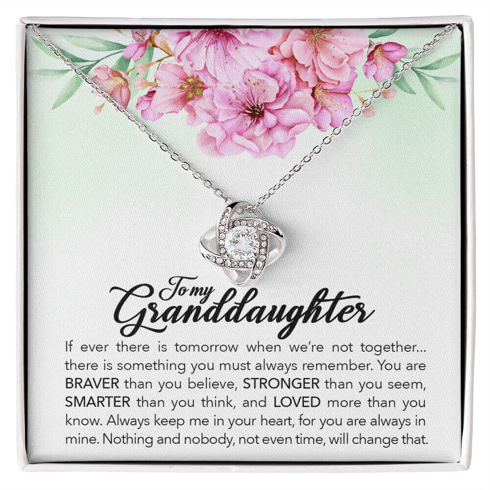 To My Granddaughter, Always Keep Me In Your Heart,