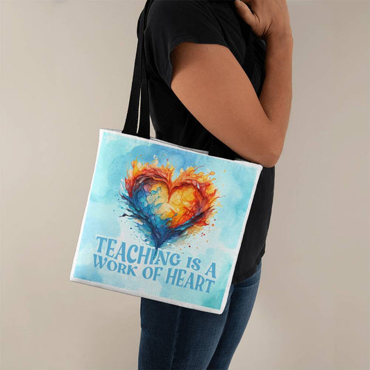 Teaching Is A Work Of Heart Classic Tote Bag