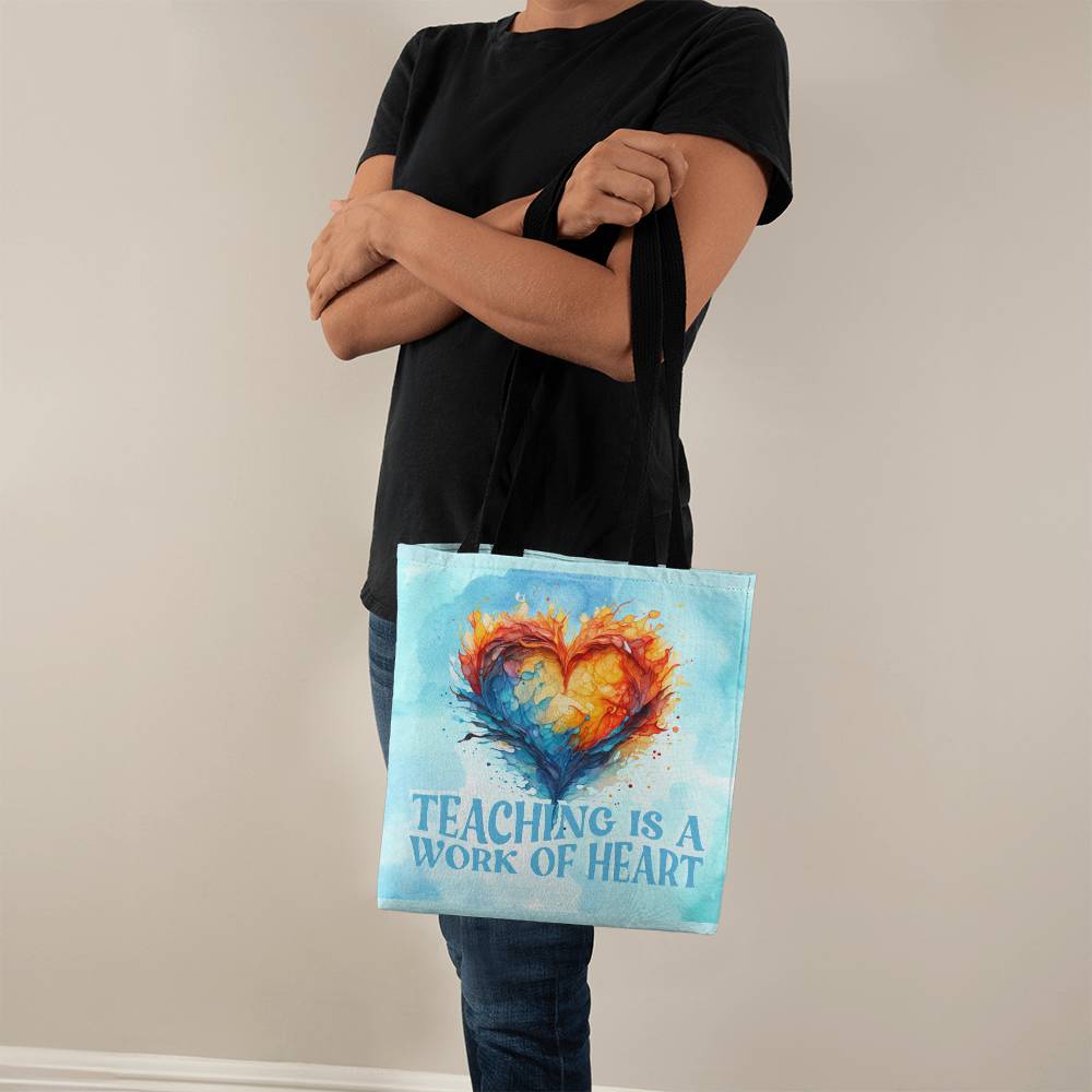 Teaching Is A Work Of Heart Classic Tote Bag