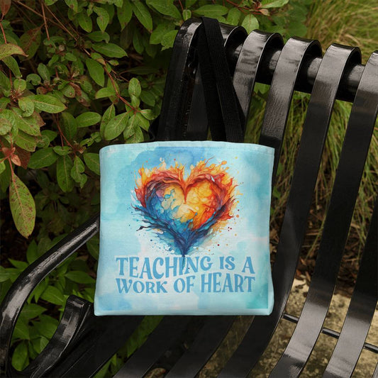 Teaching Is A Work Of Heart Classic Tote Bag