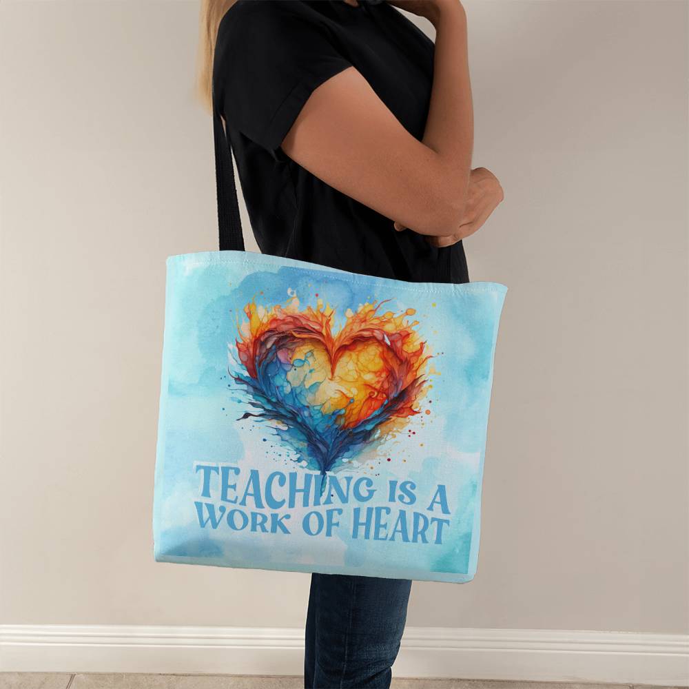 Teaching Is A Work Of Heart Classic Tote Bag