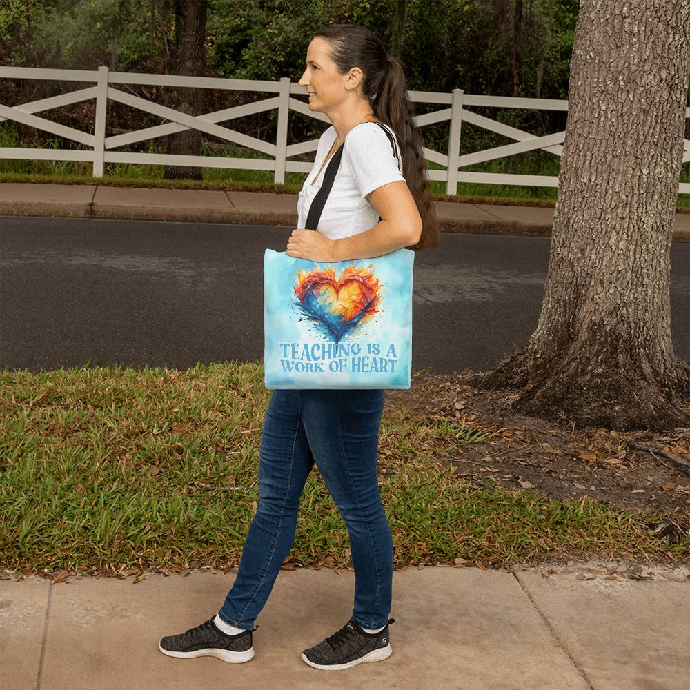 Teaching Is A Work Of Heart Classic Tote Bag