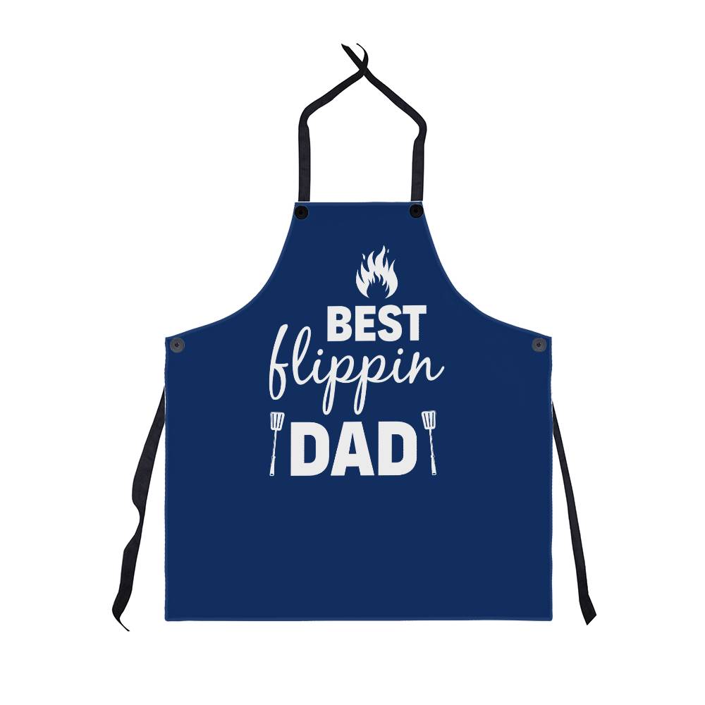 Best Flippin Dad Apron - Adult Apron