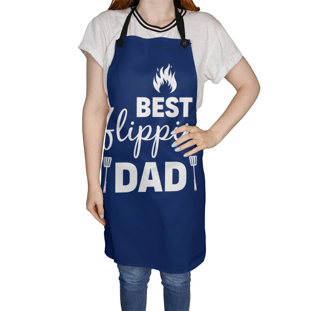 Best Flippin Dad Apron - Adult Apron