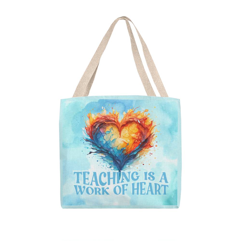 Teaching Is A Work Of Heart Classic Tote Bag