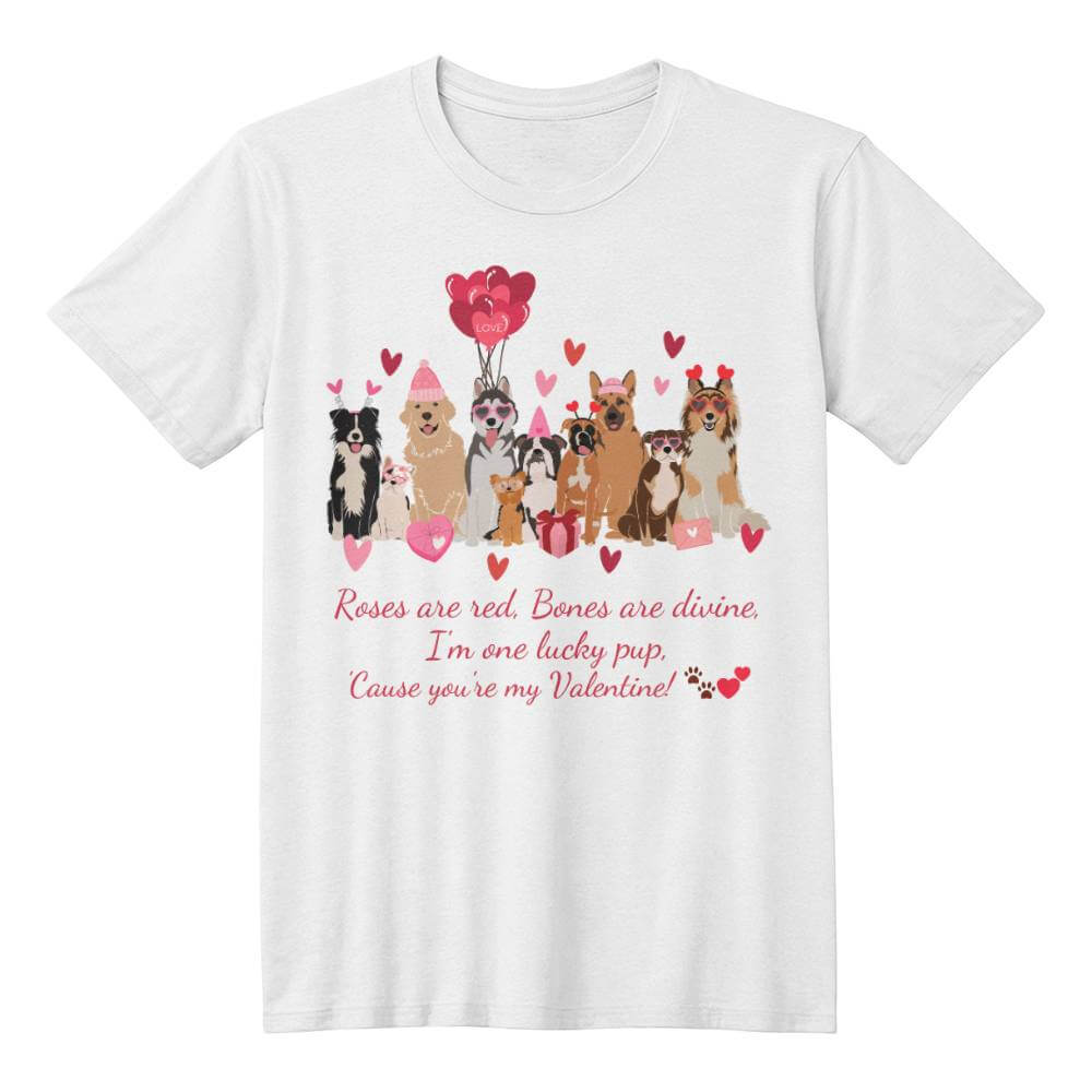 Valentine's Day One Lucky Pup T-Shirt