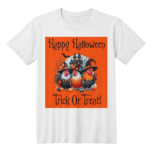 Happy Halloween Trick Or Treat! Unisex T-Shirt With Front Print