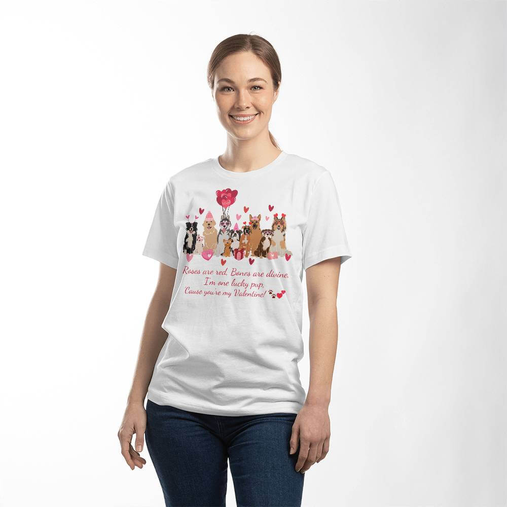 Valentine's Day One Lucky Pup T-Shirt