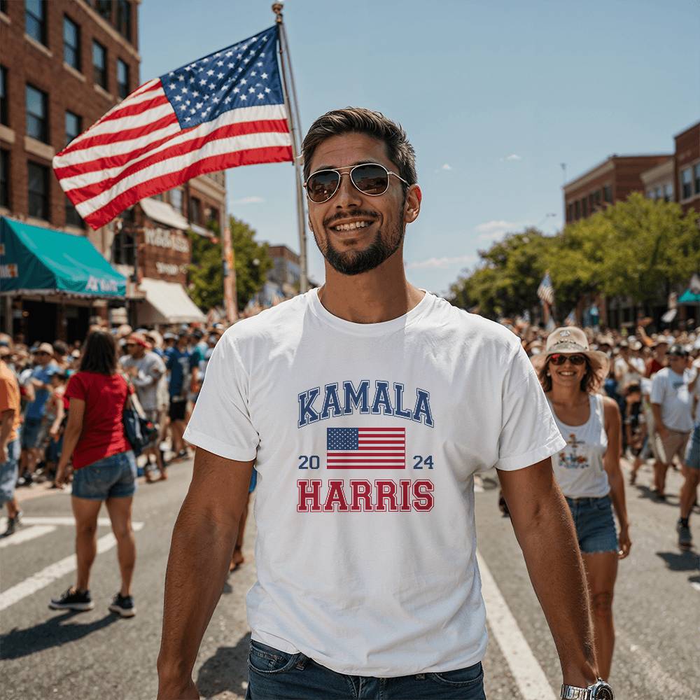 Kamala Harris 2024 Unisex T-Shirt With Front Print