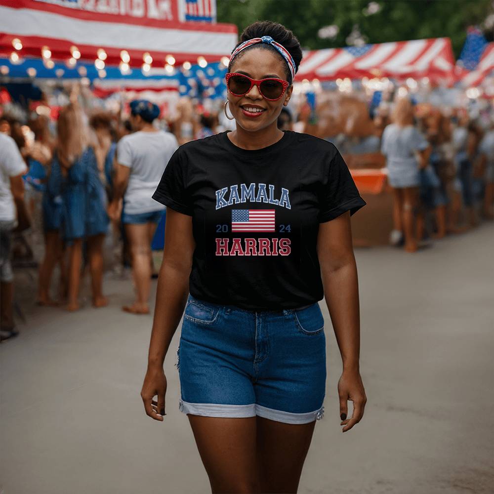 Kamala Harris 2024 Unisex T-Shirt With Front Print