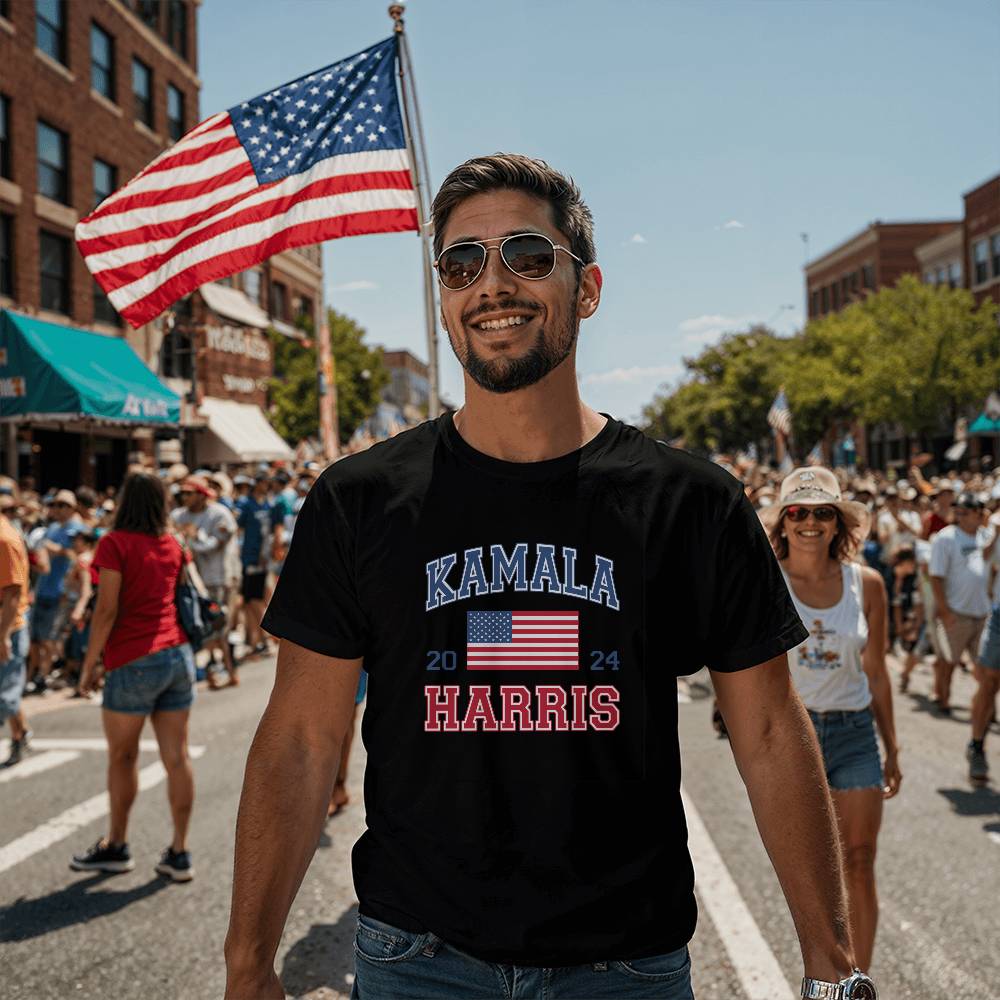 Kamala Harris 2024 Unisex T-Shirt With Front Print