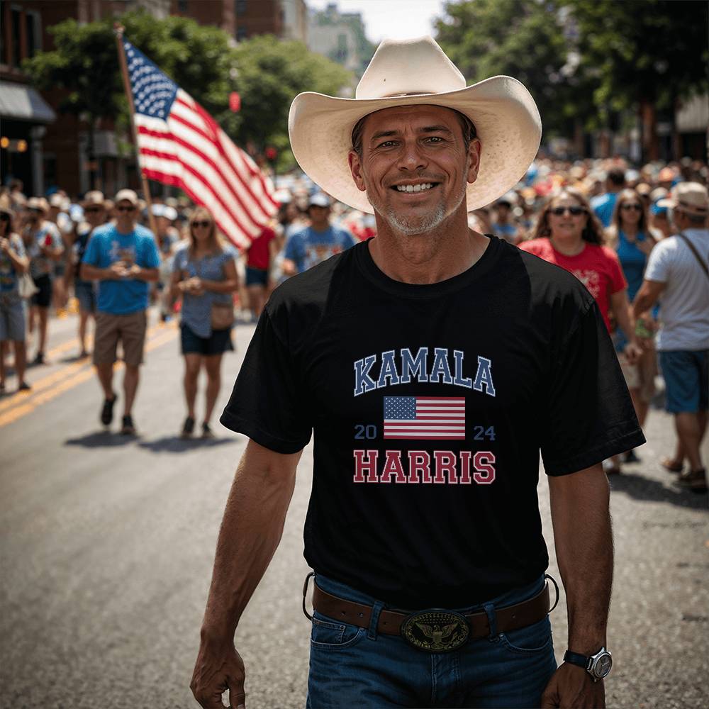 Kamala Harris 2024 Unisex T-Shirt With Front Print