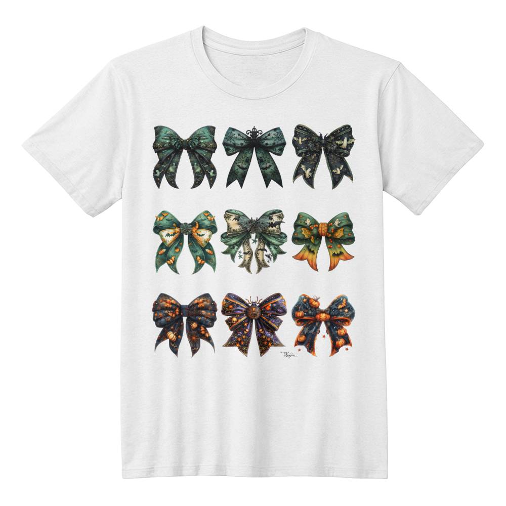 Spooky Season 9 Halloween Bows T-Shirt