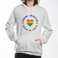 Pride Month Love Is Love Unisex Pullover Hoodie Front Print