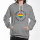 Pride Month Love Is Love Unisex Pullover Hoodie Front Print