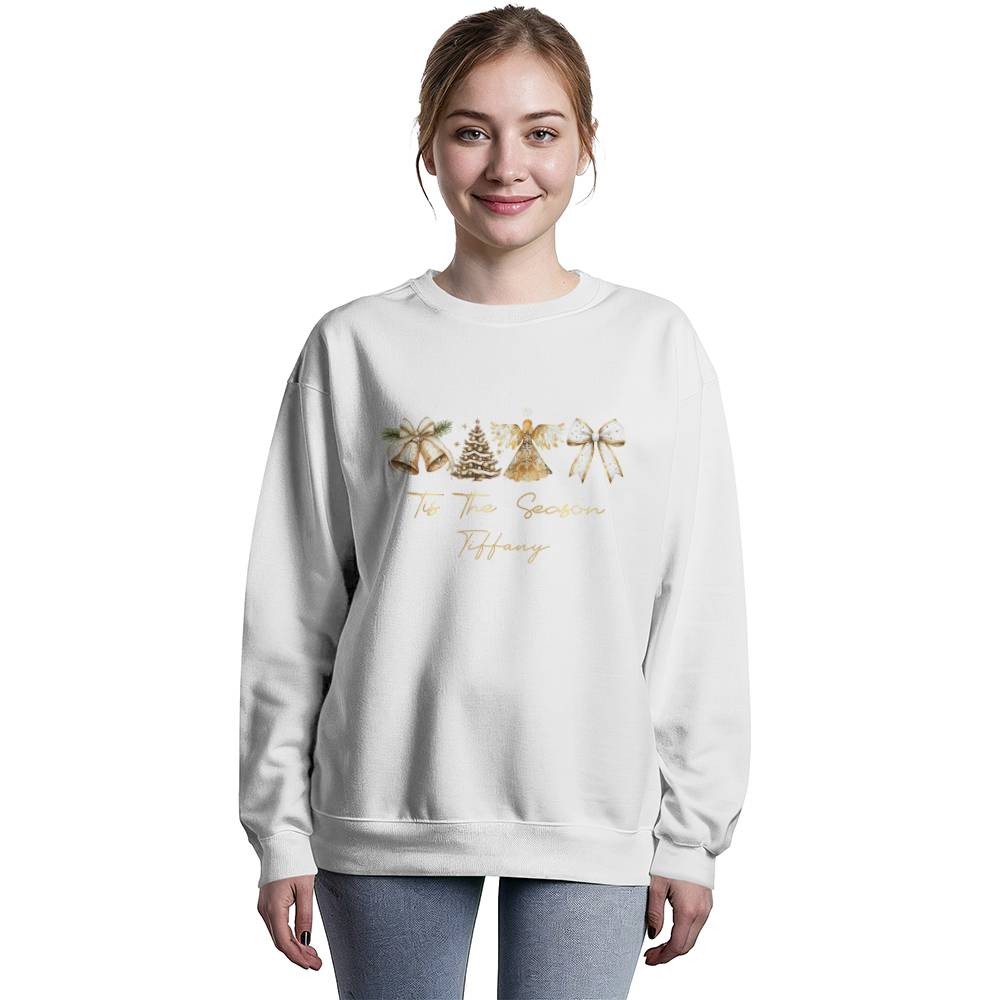 Tis The Season Personalized Sweatshirt