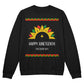 Happy Juneteenth Freedom Day Unisex Crewneck Sweatshirt Front Print