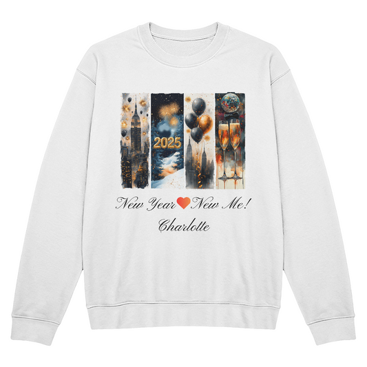 New Year New Me! Personalized Sweatshirt