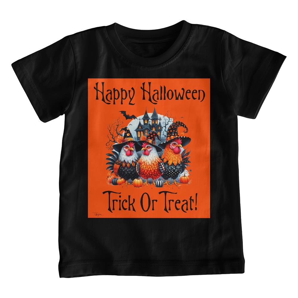 Happy Halloween Trick Or Treat! Unisex Youth T-Shirt With Front Print