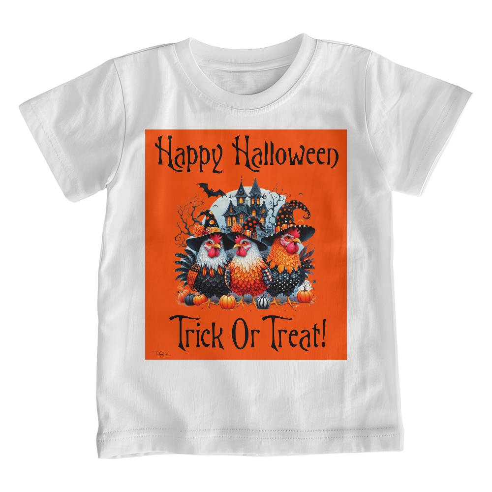 Happy Halloween Trick Or Treat! Unisex Youth T-Shirt With Front Print