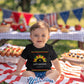 Happy Juneteenth Freedom Day Baby Jersey Tee Front Print