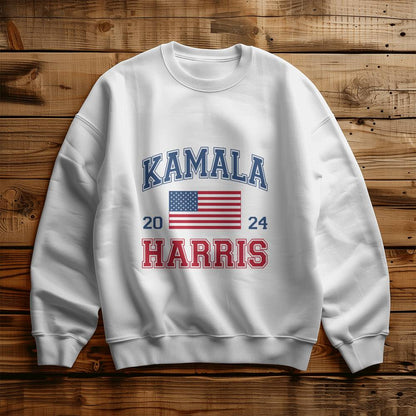 Kamala Harris 2024 Unisex Crewneck Sweatshirt With Front Print