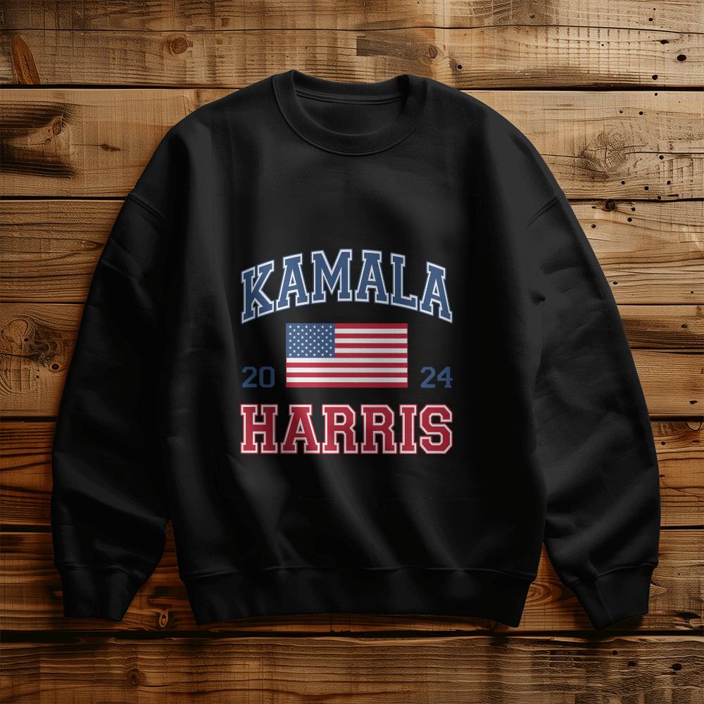 Kamala Harris 2024 Unisex Crewneck Sweatshirt With Front Print