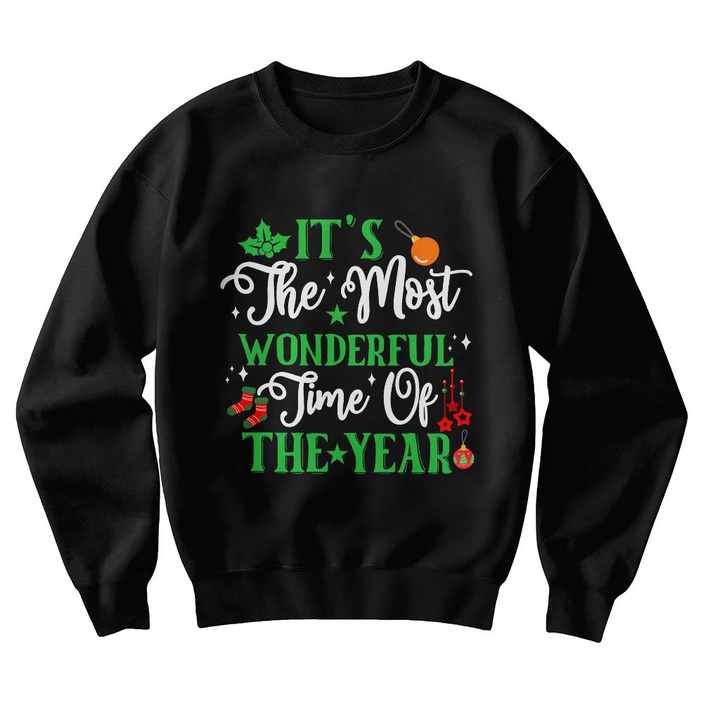 Most Wonderful Time of the Year Holiday Sweatshirt