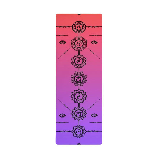 Chakra Alignment Pink Lavender Yoga Mat